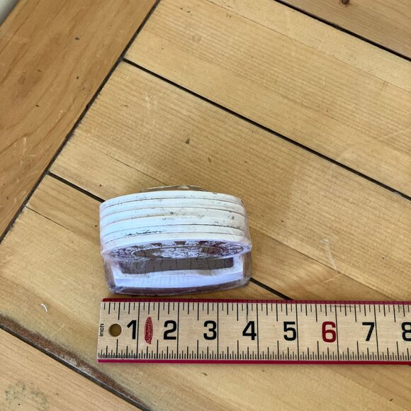 Mayan Resin Coasters Set of 6 with Holder Made in Mexico Playa del Carmen New - Picture 4 of 5